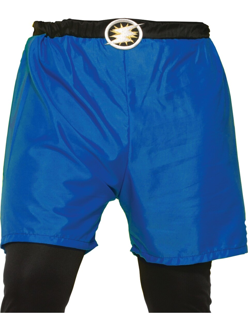 Adults Be Your Own Superhero Super Hero Blue Boxer Shorts Costume Accessory